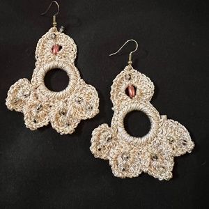 Crocheted Earrings (handmade)
